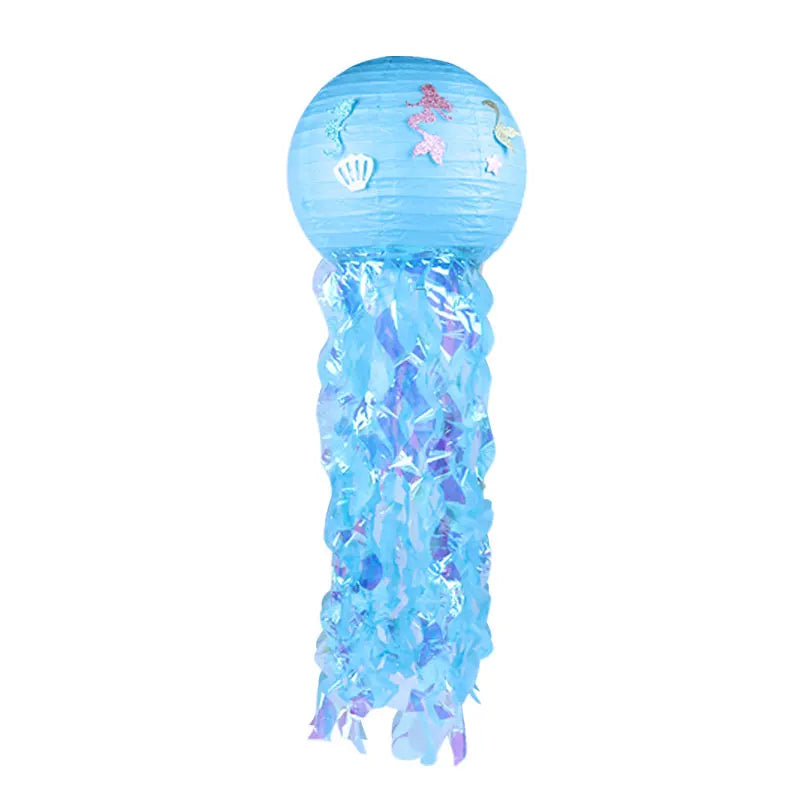 Qualle Papier Laternen