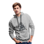 Männer Premium Hoodie - heather grey