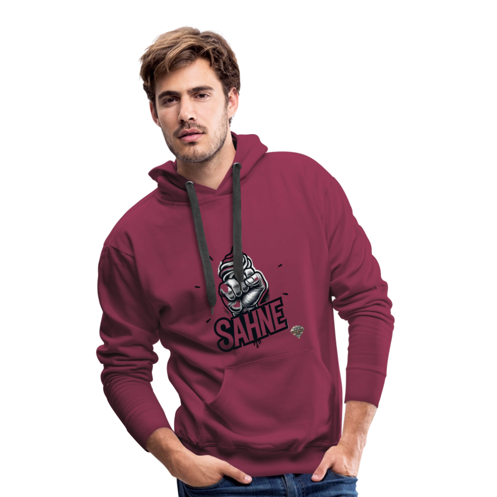 Männer Premium Hoodie - bordeaux