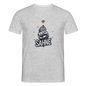Männer T-Shirt - Grau meliert