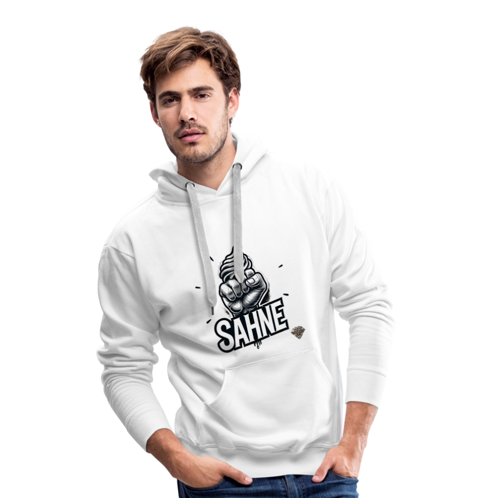 Männer Premium Hoodie - white