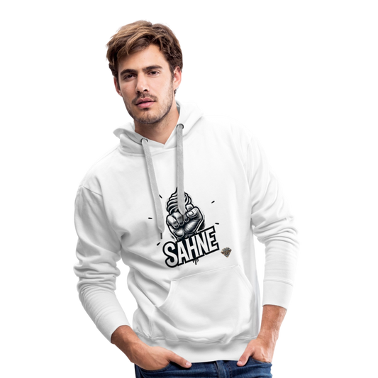 Männer Premium Hoodie - white