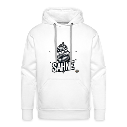 Männer Premium Hoodie - white
