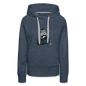Frauen Premium Hoodie - Jeansblau