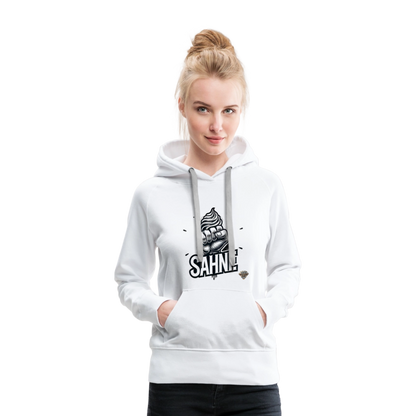 Frauen Premium Hoodie - Weiß