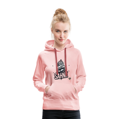 Frauen Premium Hoodie - Kristallrosa