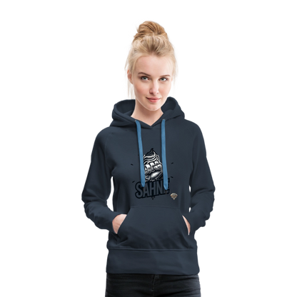 Frauen Premium Hoodie - Navy