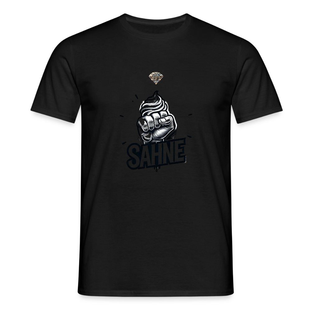 Männer T-Shirt - Schwarz