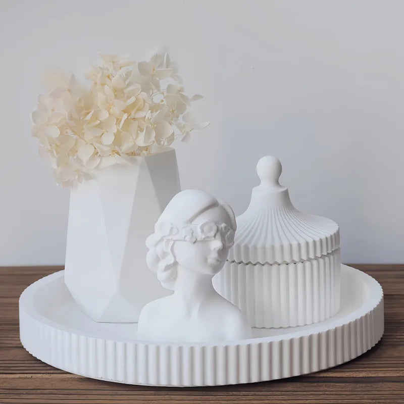 Vasen/Tablett &Co Silikonformen