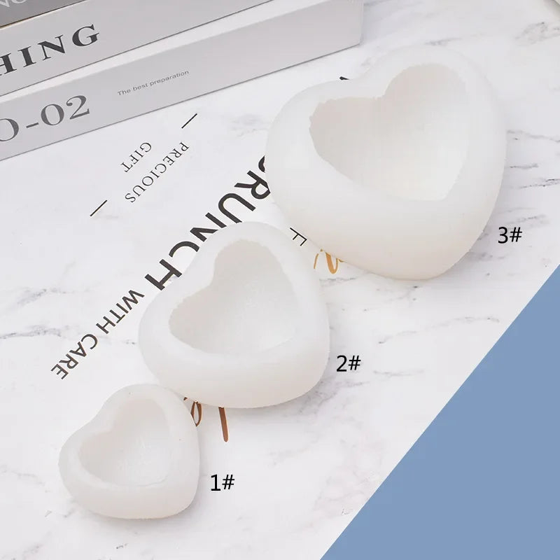 Gewebte Silikonformherzen