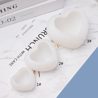 Gewebte Silikonformherzen