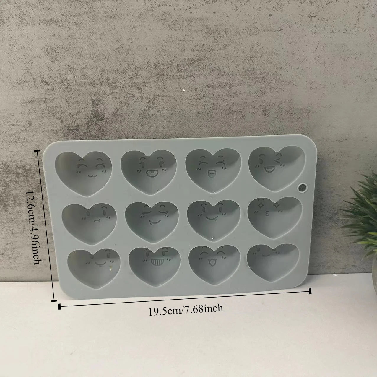 Silikonformherzen