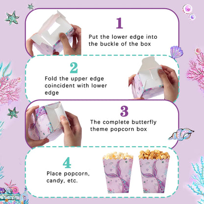 Meerjungfrauen Partyset‘s in vielen Varianten