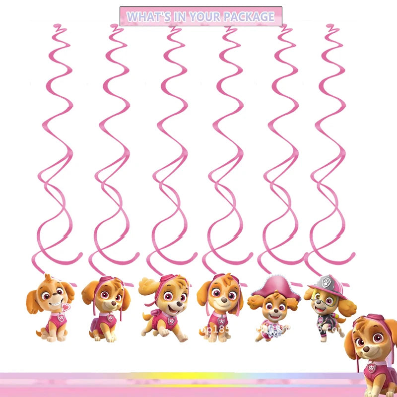Paw Patrol Skye Geburtstag Dekoration Rosa