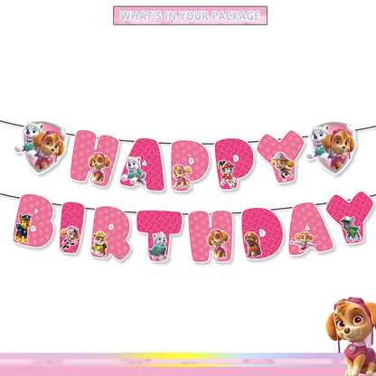 Paw Patrol Skye Geburtstag Dekoration Rosa