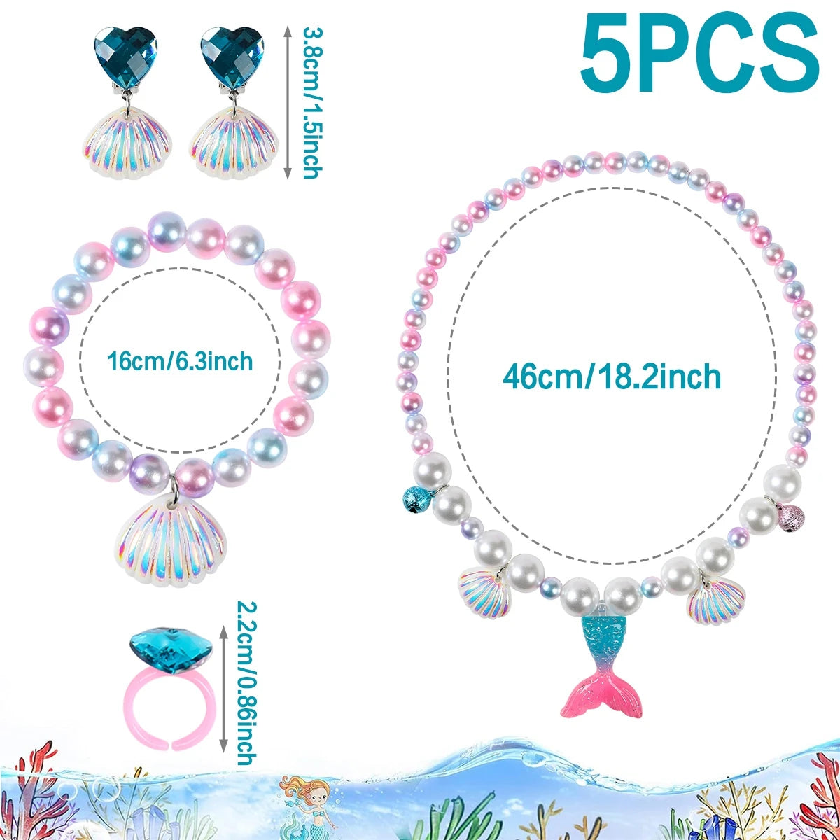 Meerjungfrauen Partyset‘s in vielen Varianten