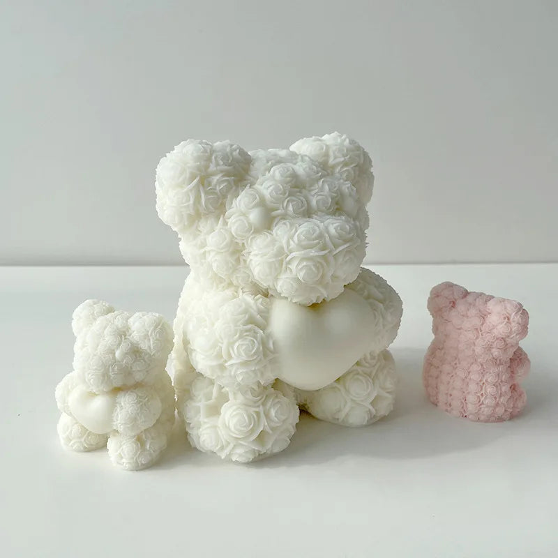 Süße Teddybären Silikonform