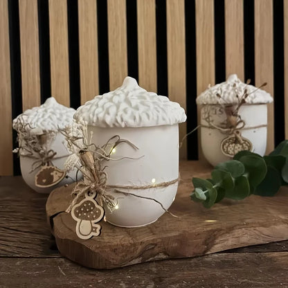 Tannenzapfenbehälter Silikonform