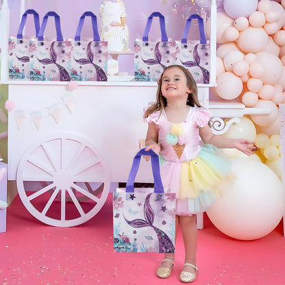 Meerjungfrau Partygeschenk-Taschen 4 Stück