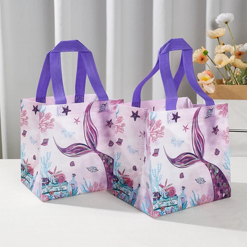 Meerjungfrau Partygeschenk-Taschen 4 Stück