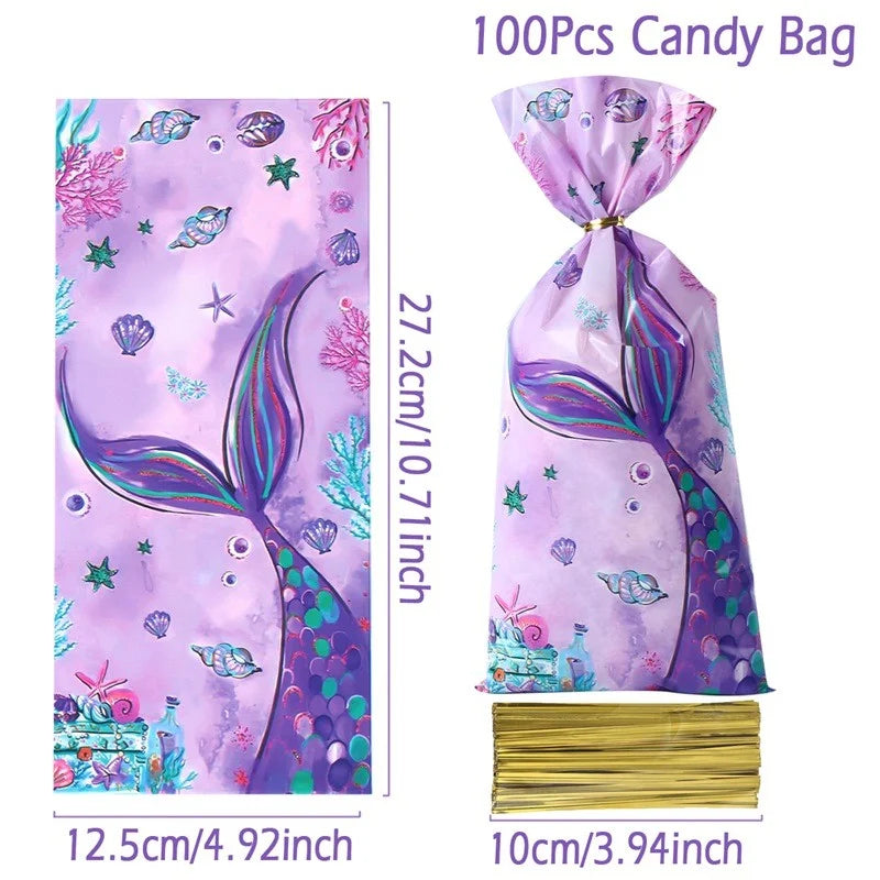 Meerjungfrauen Partyset‘s in vielen Varianten