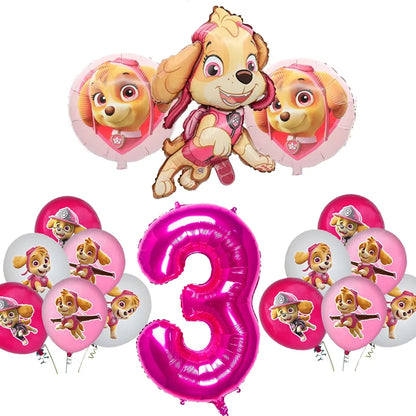 Paw Patrol Skye Geburtstag Dekoration Rosa