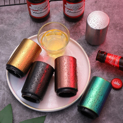 Automatischer Flaschenöffner in verschiedenen Farben