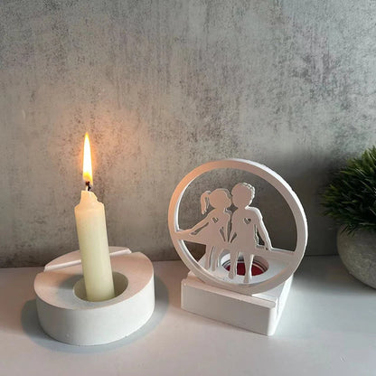 Silikonform Familie & Co