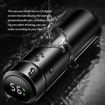 500 ml LED Edelstahl Thermosflasche mit digitaler Temperaturanzeige