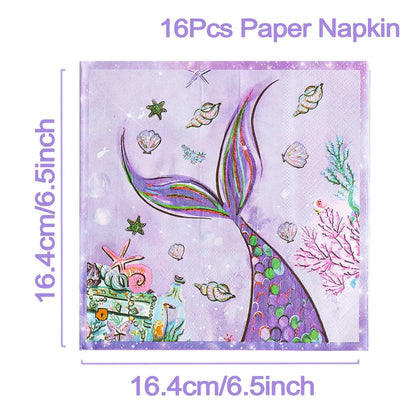 Meerjungfrauen Partyset‘s in vielen Varianten