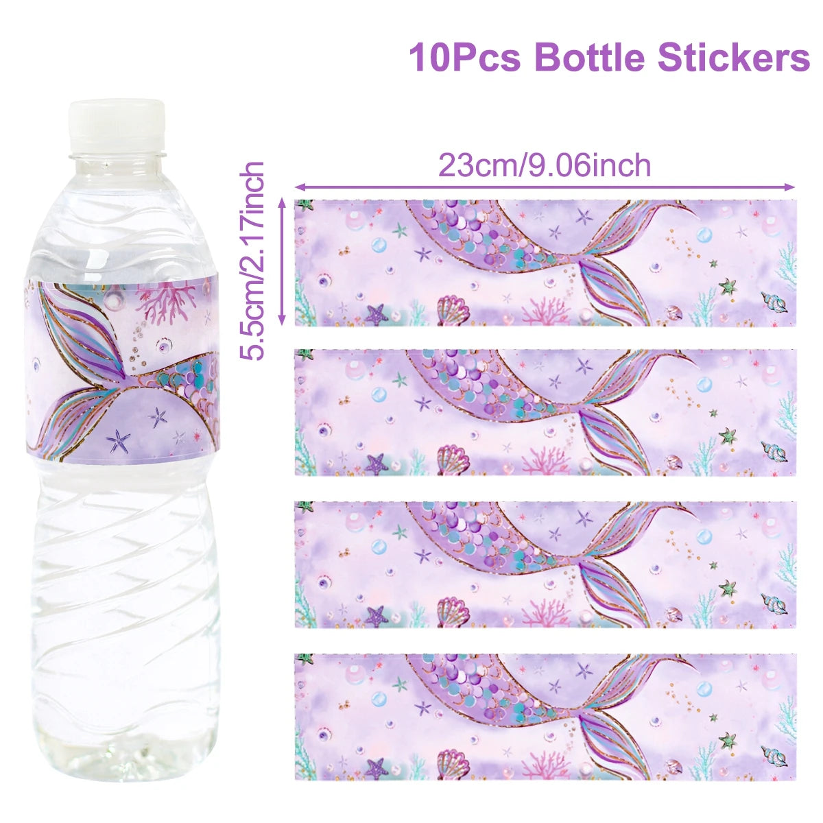 Meerjungfrauen Partyset‘s in vielen Varianten