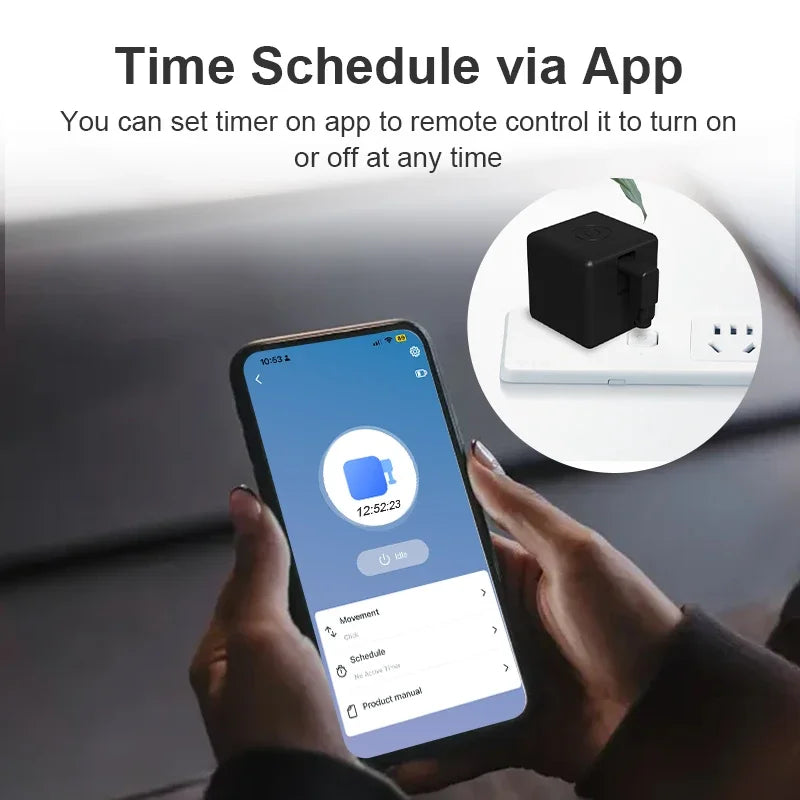 Fingerbot von Zigbee, ER schaltet was IHR wollt. Smart Fingerbot Wireless Remote Taster