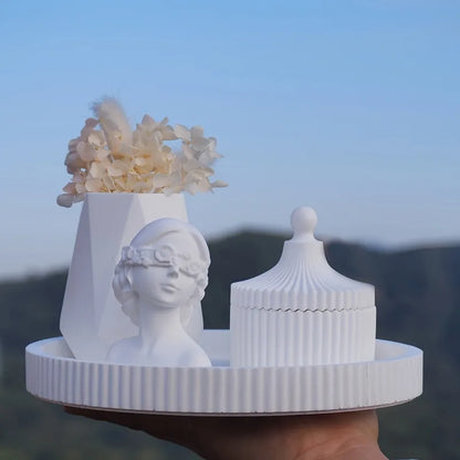 Vasen/Tablett &Co Silikonformen