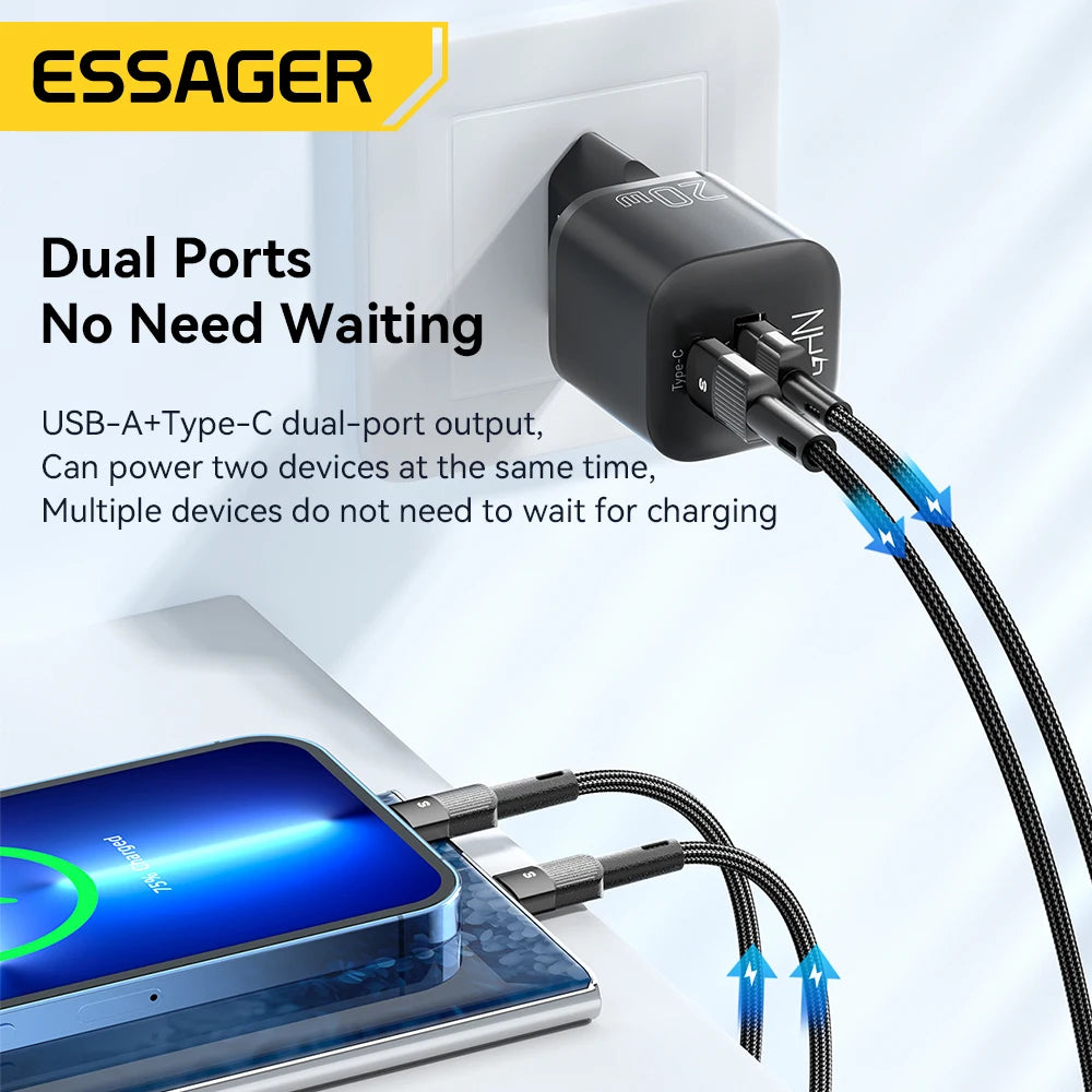 20W USB C Ladegerät/Schnellladung