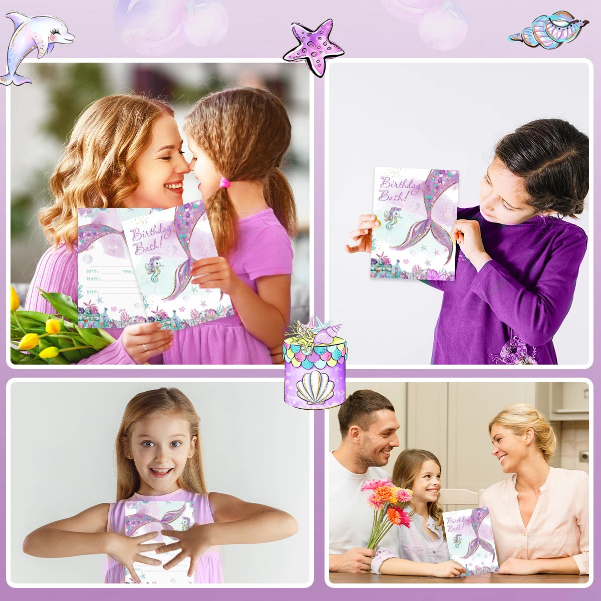 Meerjungfrauen Partyset‘s in vielen Varianten