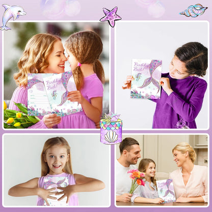 Meerjungfrauen Partyset‘s in vielen Varianten