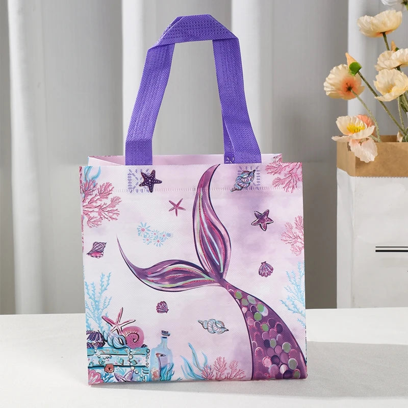 Meerjungfrau Partygeschenk-Taschen 4 Stück