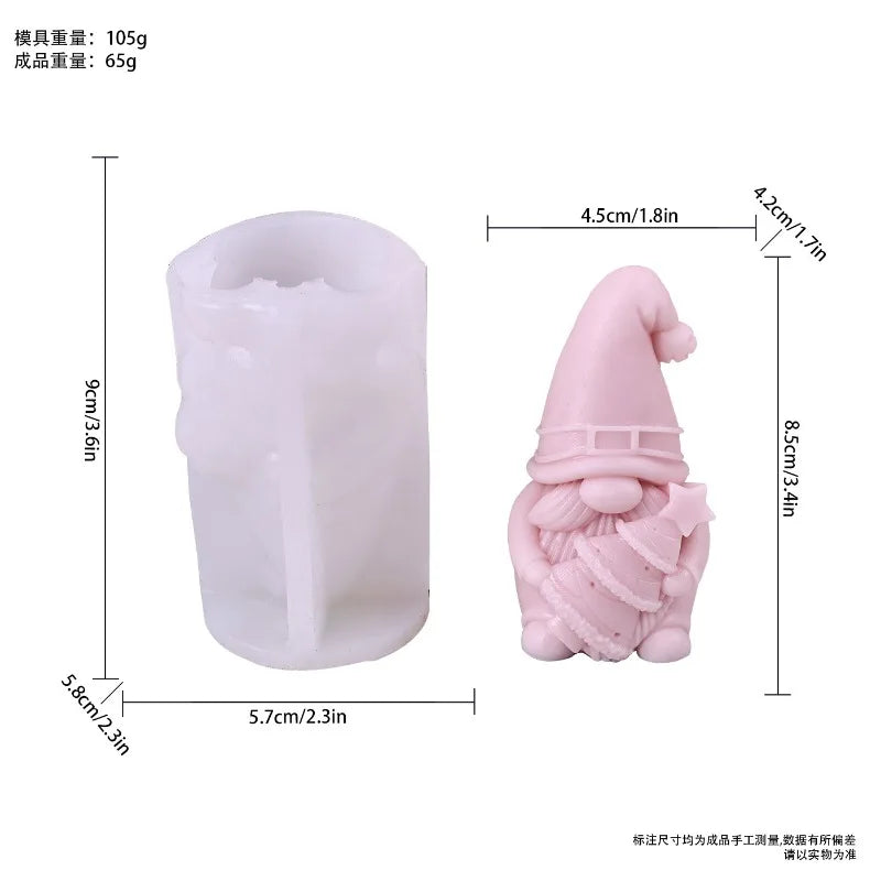 Weihnachtszwerge Silikonform