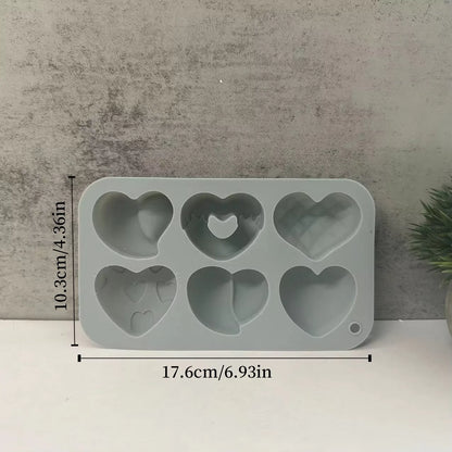 Silikonformherzen