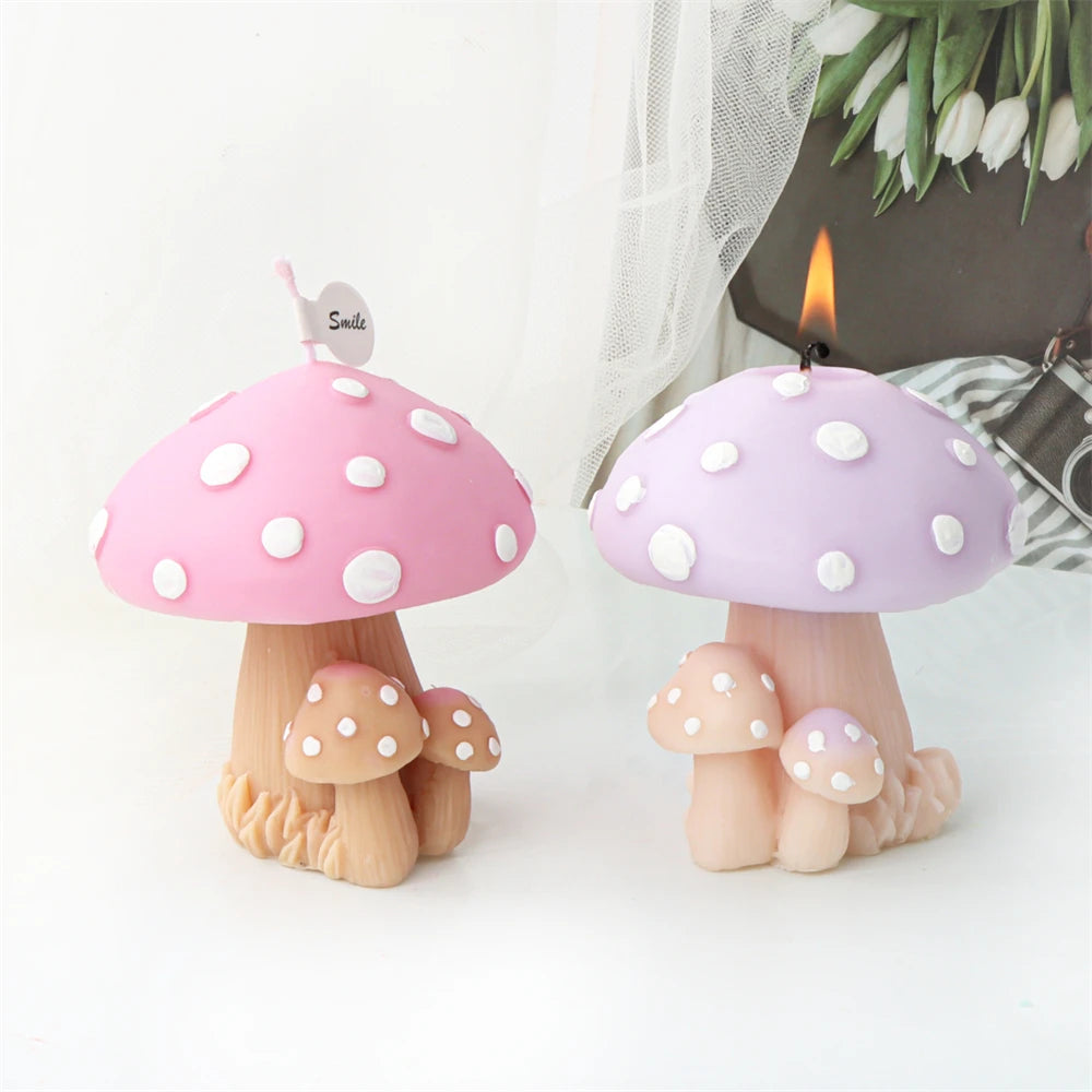 Süße Pilzsilikonformen