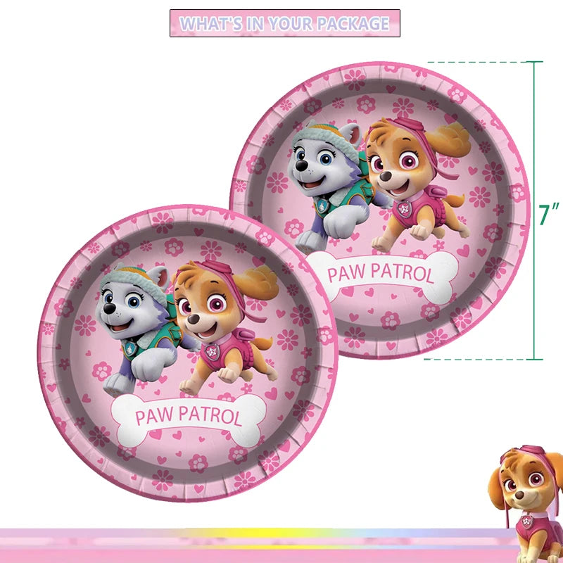 Paw Patrol Skye Geburtstag Dekoration Rosa