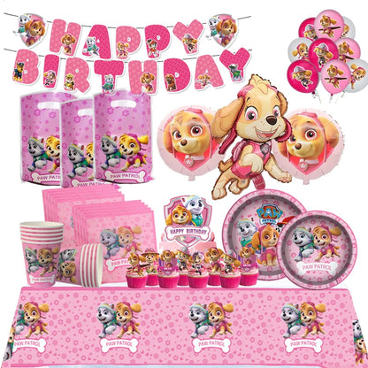 Paw Patrol Skye Geburtstag Dekoration Rosa