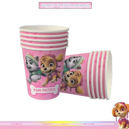 Paw Patrol Skye Geburtstag Dekoration Rosa