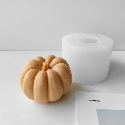 3D Silikon Kürbis