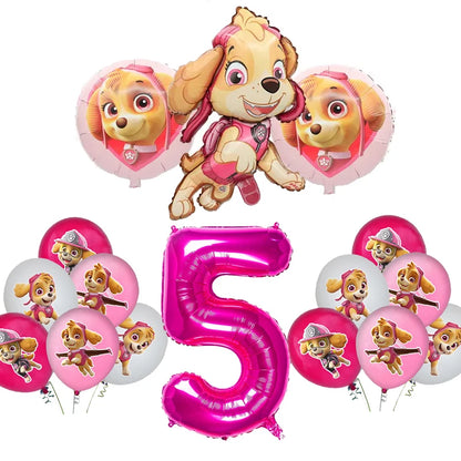 Paw Patrol Skye Geburtstag Dekoration Rosa