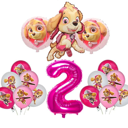 Paw Patrol Skye Geburtstag Dekoration Rosa