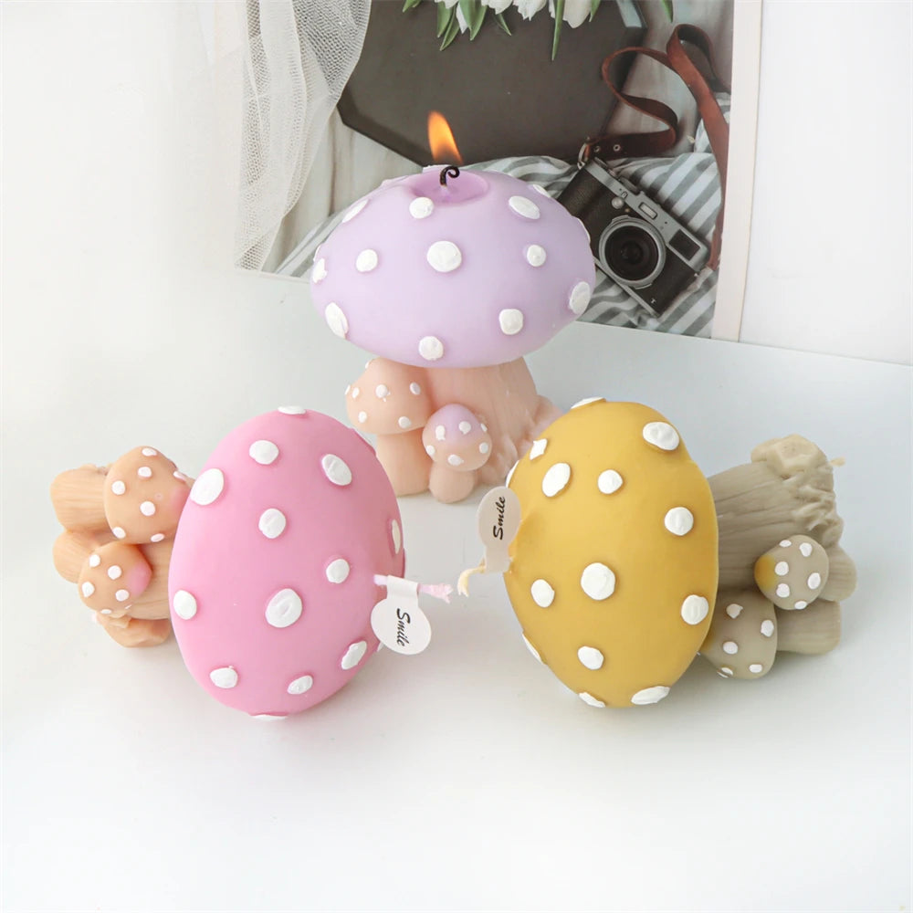 Süße Pilzsilikonformen