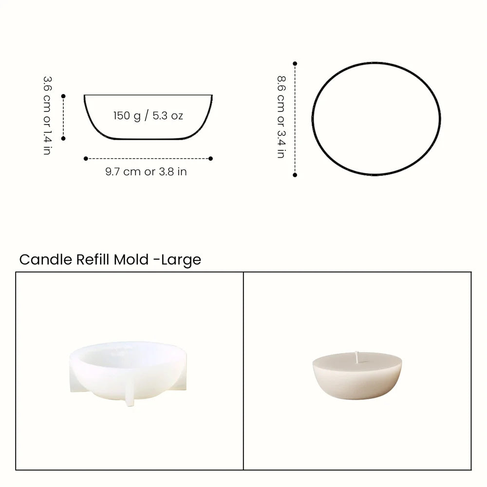 Walnussschale Silikonform