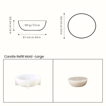 Walnussschale Silikonform
